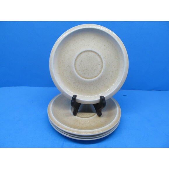 Franciscan Sea Sculptures Sand Saucers Only Set Of 4 Saucers - Picture 4 of 4